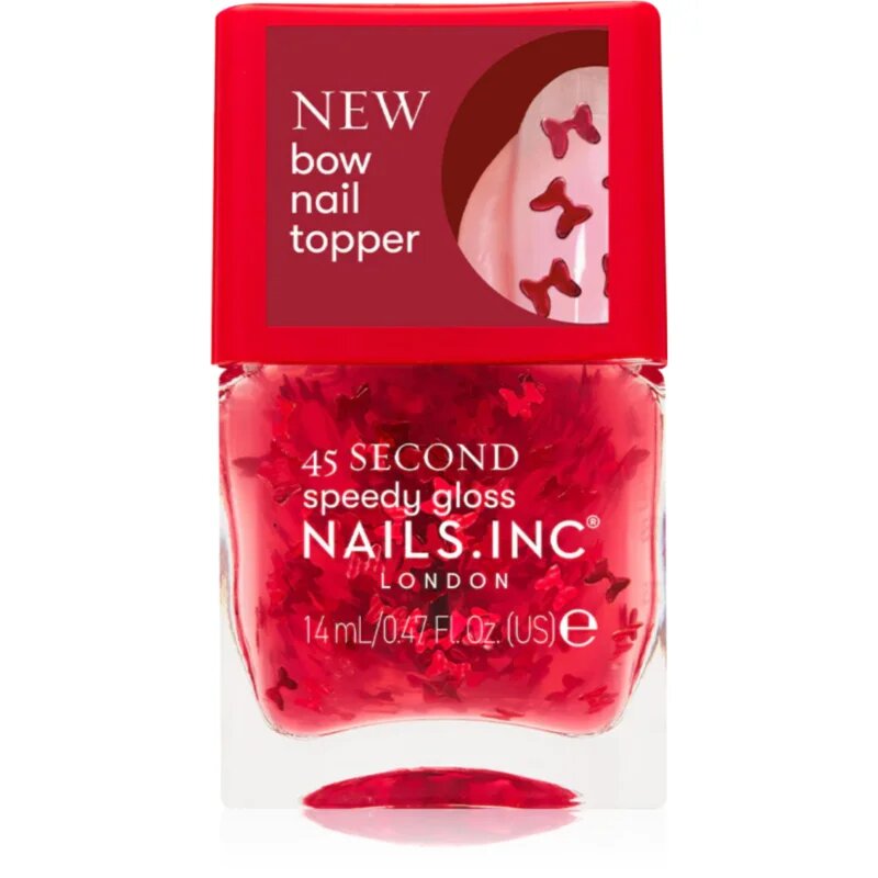 Nails Inc. 45 Second Speedy Gloss бързозасъхващ лак за нокти цвят Bonnie 14 мл.
