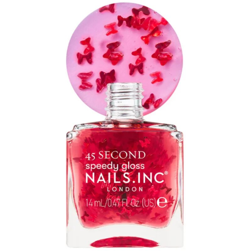 Nails Inc. 45 Second Speedy Gloss бързозасъхващ лак за нокти цвят Bonnie 14 мл.
