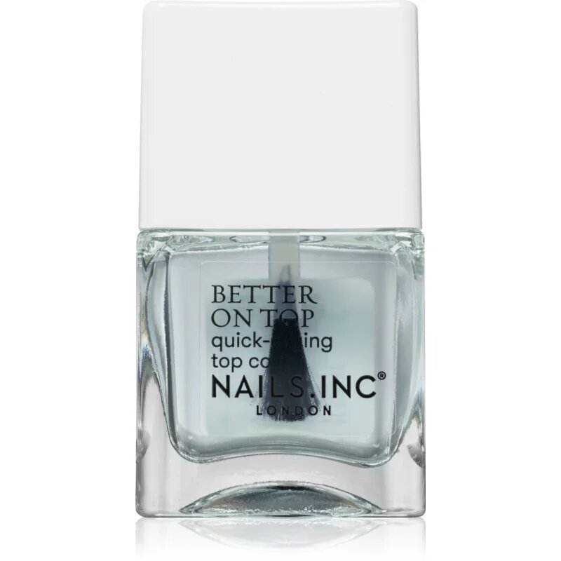 Nails Inc. Better on Top топ защитен лак за нокти с гланц 14 мл.