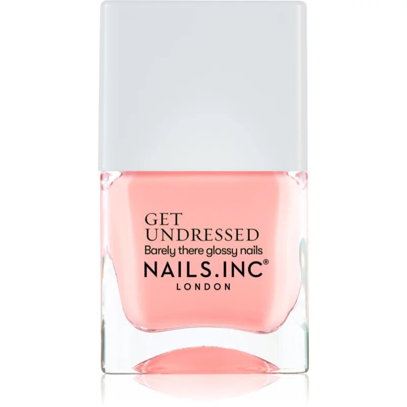Nails Inc. Get Undressed подхранващ лак за нокти цвят Always Undressed 14 мл.