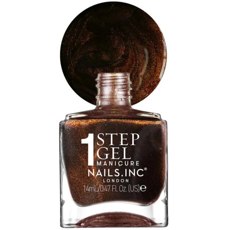 Nails Inc. It’s Topless гел лак за нокти за дълготраен ефект цвят Zöe 14 мл.