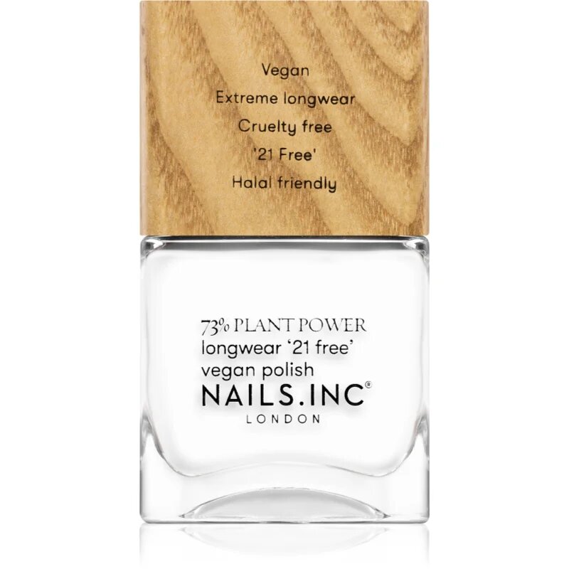 Nails Inc. Plant Power дълготраен лак за нокти цвят Free time it's me time 14 мл.