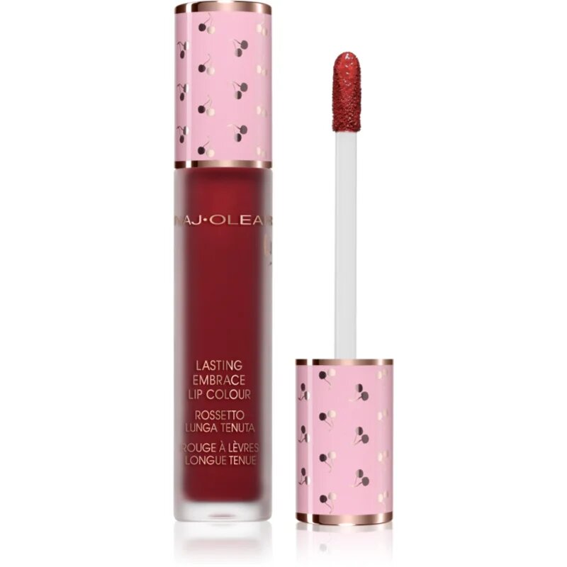 Naj Oleari Lasting Embrace Lip Colour течно червило за жени 09 Wine 5 мл.
