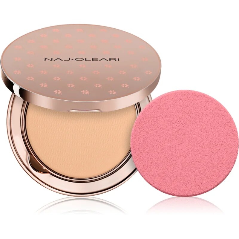 Naj Oleari Moist Infusion Cream Compact Foundation компактен кремообразен фон дьо тен за жени 01 Powder 8 гр.