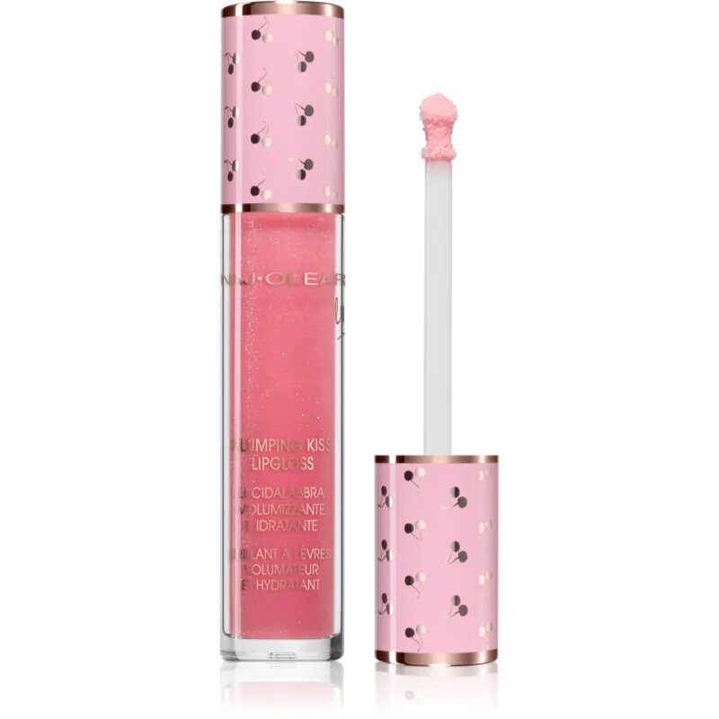 Naj Oleari Plumping Kiss Lip Gloss блясък за хидратация и обем на устните за жени 03 Candy Pink 6 мл.