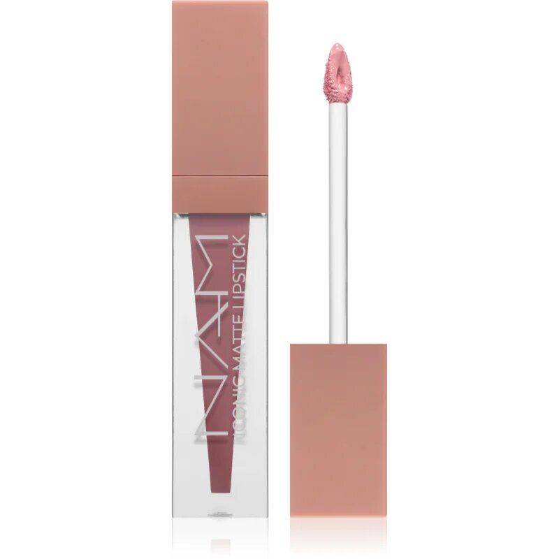 NAM Iconic Matte Lipstick матиращо хидратиращо течно червило цвят 6 Vanilla Queen 3.5 мл.