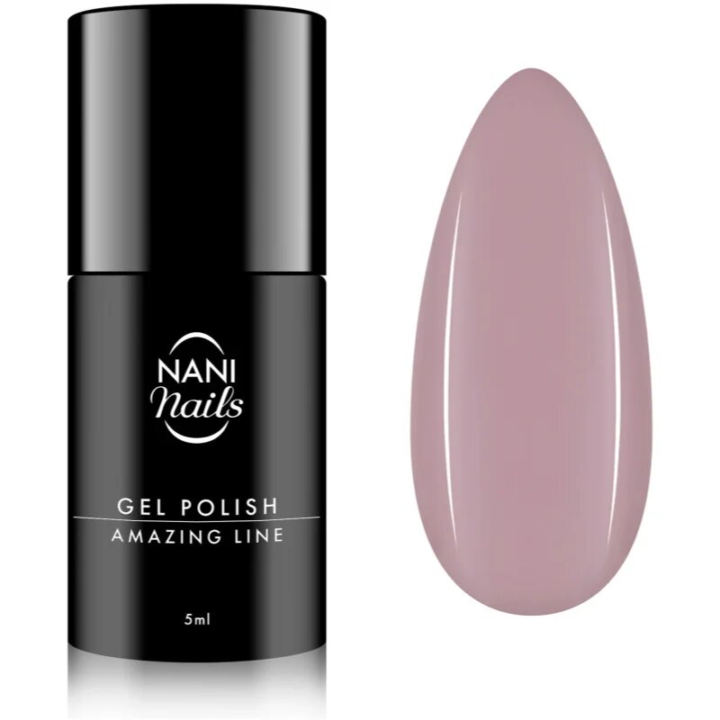 NaniNails NANI Amazing Line гел лак за нокти цвят Mauve Mist 5 мл.