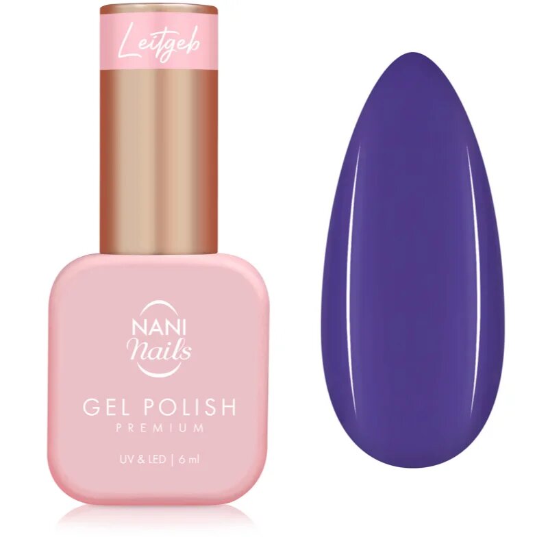 NaniNails NANI Leitgeb гел лак за нокти с използване на UV/LED лампа цвят Cucflek 6 мл.