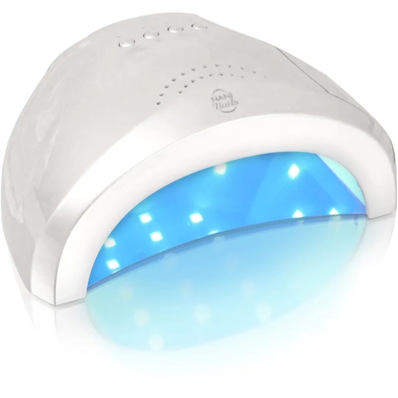 NaniNails NANI Pearl White LED лампа за оформяне на маникюр с гел 1 бр.