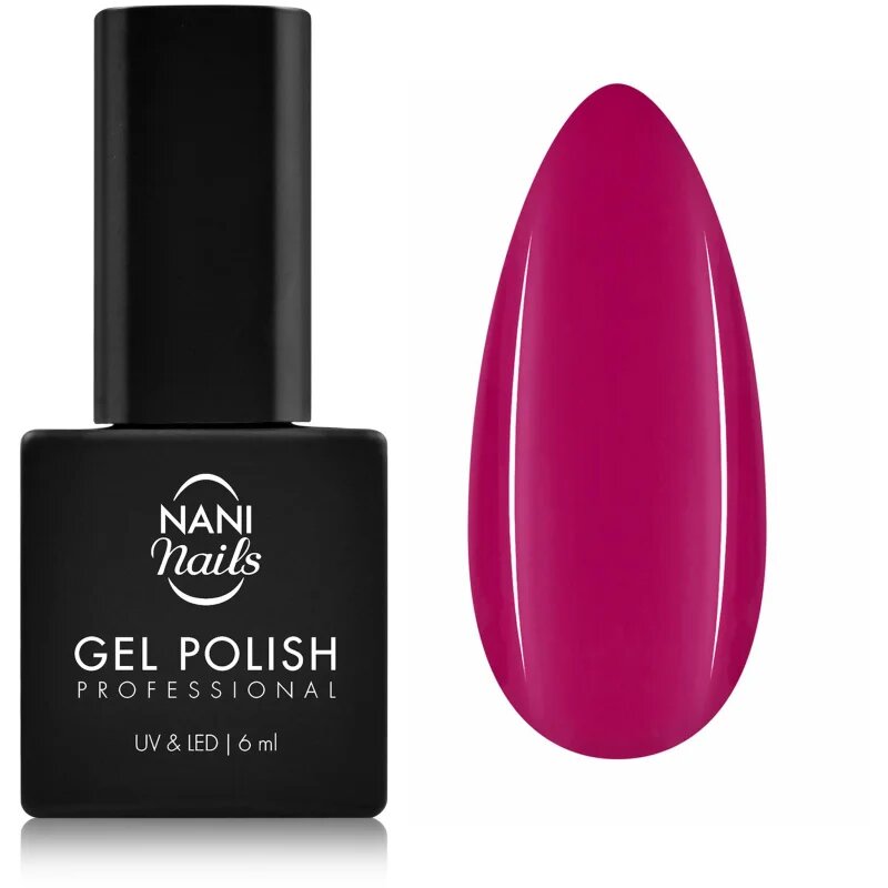 NaniNails NANI Professional гел лак за нокти цвят Ruby Wine 6 мл.
