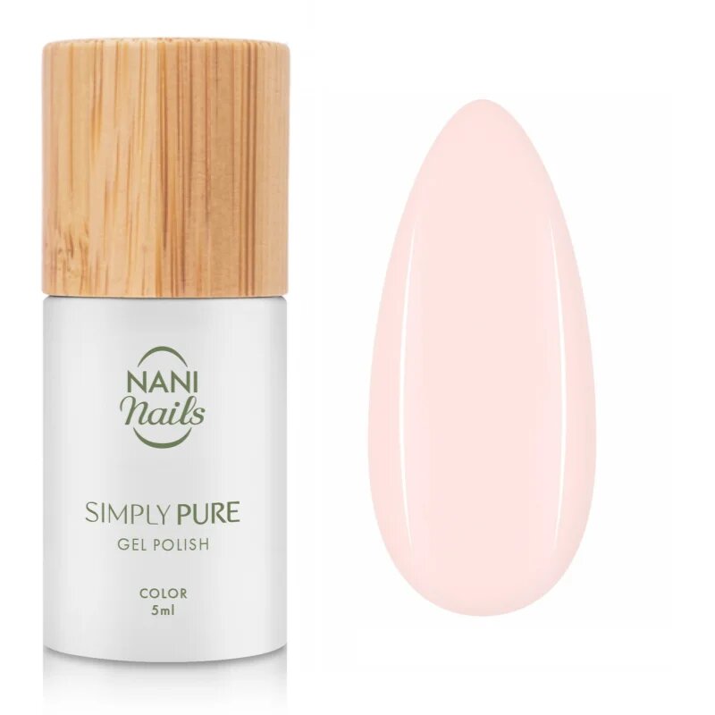 NaniNails Simly Pure гел лак за нокти с използване на UV/LED лампа цвят Natural Skin 5 мл.