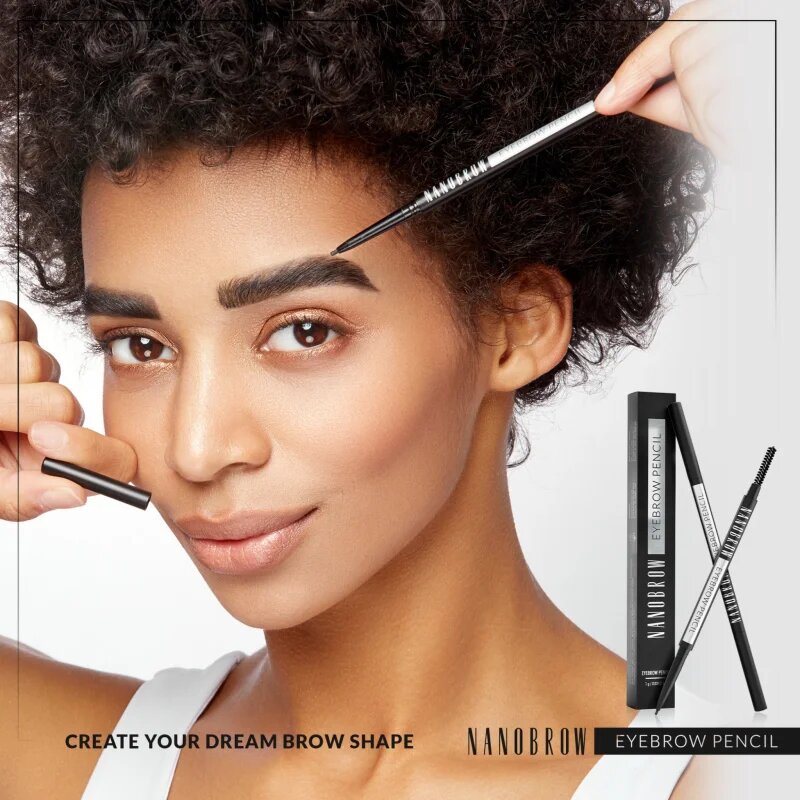 Nanobrow Eyebrow Pencil молив за вежди цвят Dark Brown 1 гр.