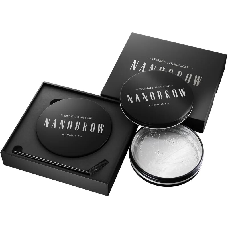 Nanobrow Eyebrow Styling Soap сапун за оформяне на вежди за вежди 30 гр.