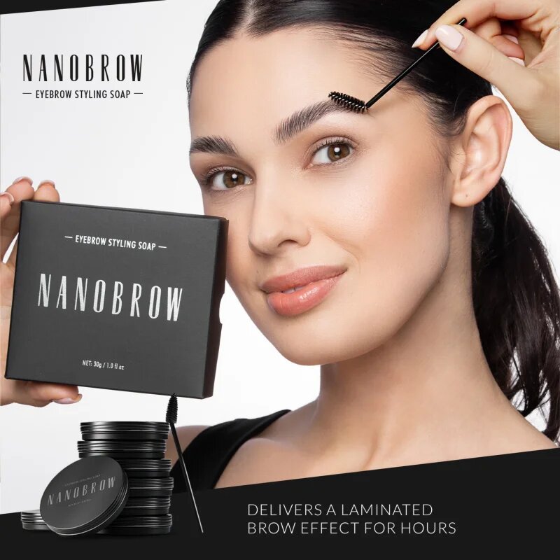 Nanobrow Eyebrow Styling Soap сапун за оформяне на вежди за вежди 30 гр.
