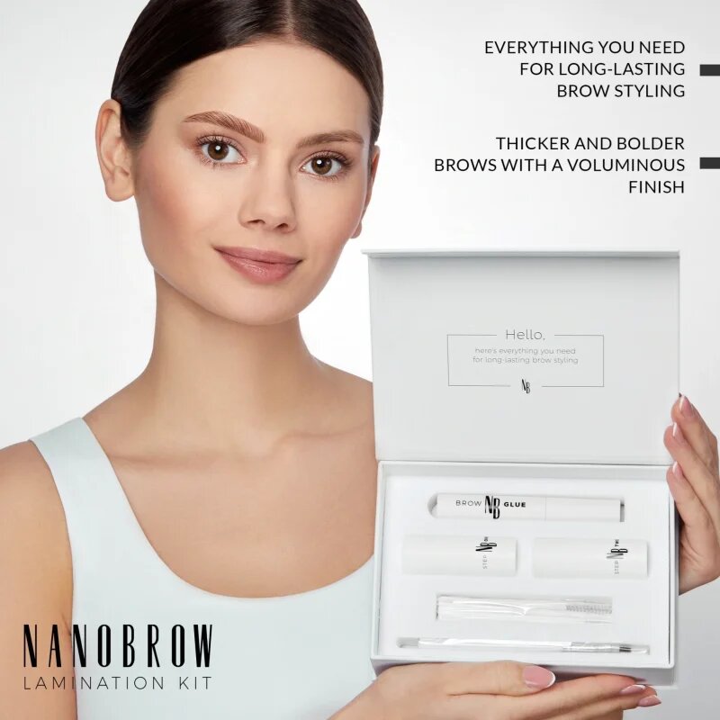 Nanobrow Lamination Kit комплект за оформяне на вежди