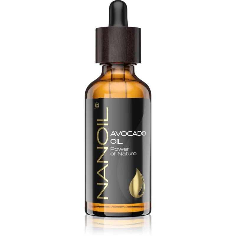 Nanoil Avocado Oil авокадово олио за лице тяло и коса 50 мл.