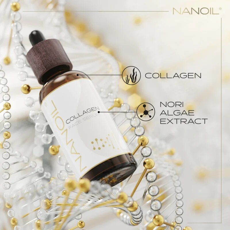 Nanoil Collagen колагенов серум против бръчки с екстракт от водорасли нори 50 мл.