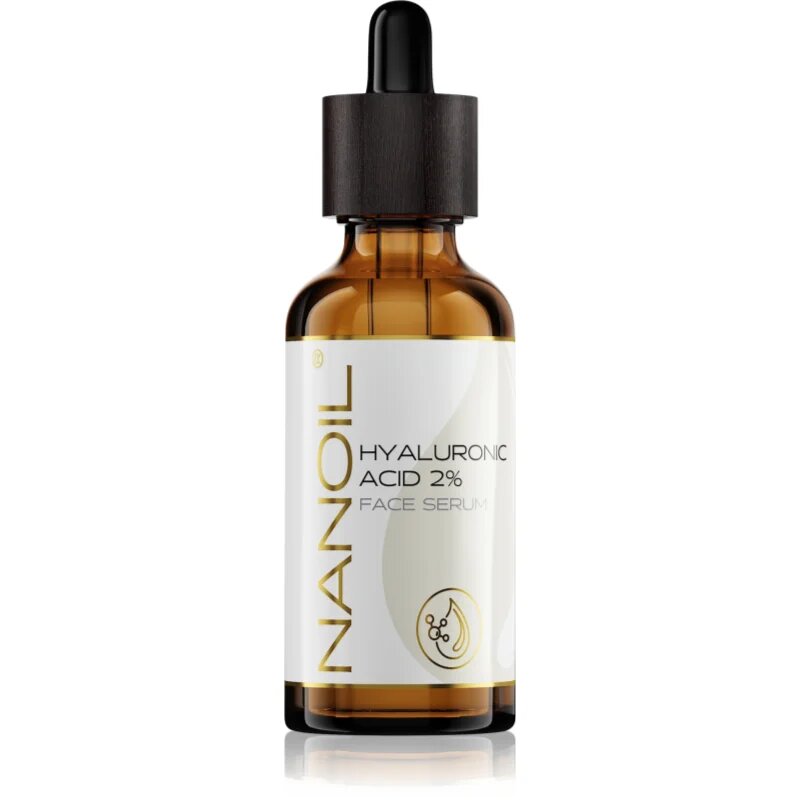 Nanoil Hyaluronic Acid 2% интензивен хидратиращ серум за лице с хиалуронова киселина 50 мл.