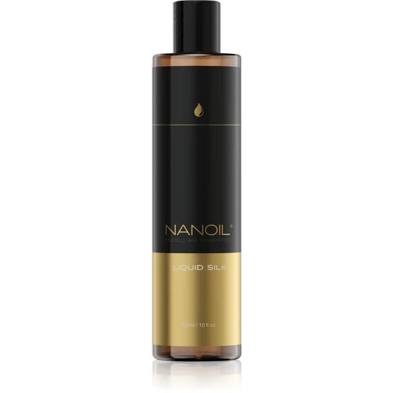 Nanoil Liquid Silk Мицеларен шампоан за блясък и мекота на косата 300 мл.