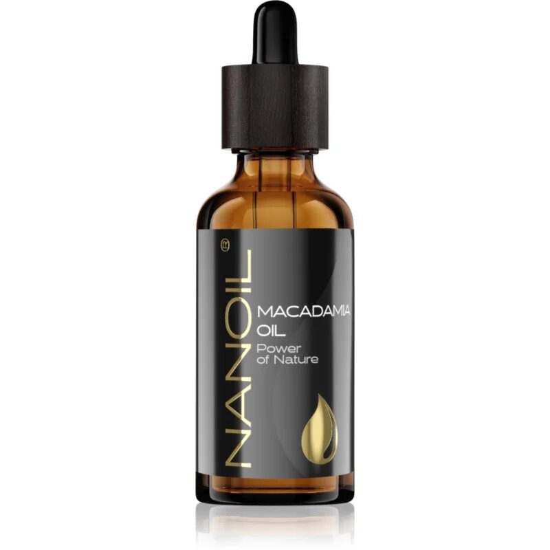 Nanoil Macadamia Oil олио от макадамия за лице тяло и коса 50 мл.