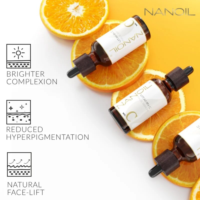 Nanoil Vitamin C озаряващ серум за лице с витамин С 50 мл.