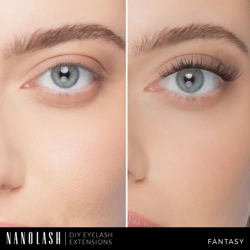 Nanolash DIY Eyelash Extensions комплект за домашно удължаване на миглите Fantasy 36 бр.