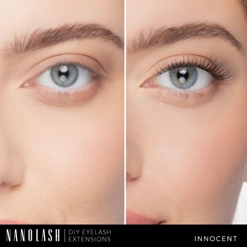 Nanolash DIY Starter Kit комплект за домашно удължаване на миглите Innocent