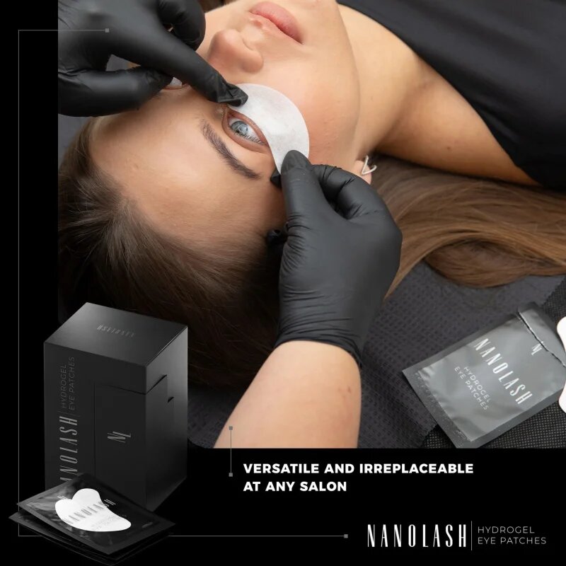 Nanolash Hydrogel Eye Patches Mini хидрогел стелки за очи 50 чифт