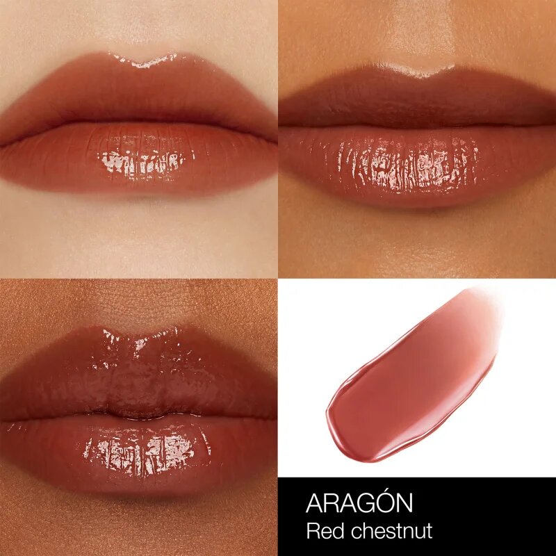 Nars Afterglow Lip Shine хидратиращ блясък за устни цвят ARAGON 5.5 мл.