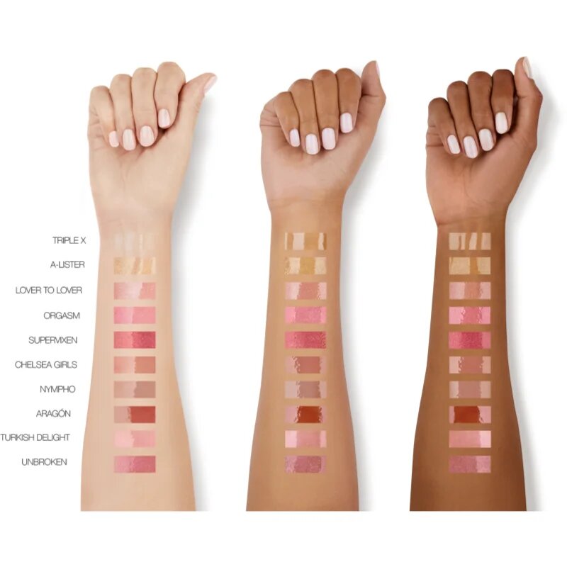 Nars AFTERGLOW LIP SHINE хидратиращ блясък за устни цвят LOVER TO LOVER 5.5 мл.