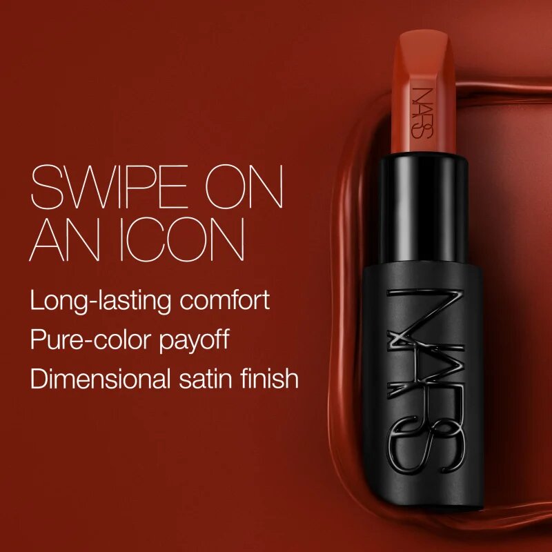 Nars Explicit Lipstick сатенено червило цвят BEWITCHED 3.8 гр.