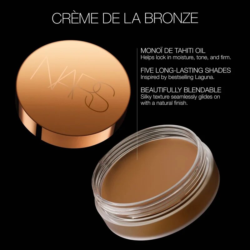 Nars Laguna Bronzing Cream бронзър-крем цвят LAGUNA 02 19 гр.