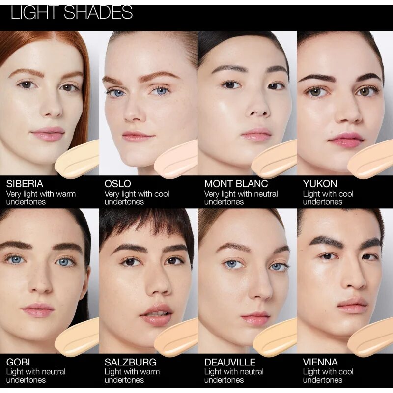 Nars Light Reflecting™ Foundation озаряващ фон дьо тен за естествен вид цвят MONT BLANC 30 мл.