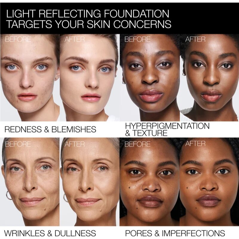 Nars Light Reflecting™ Foundation озаряващ фон дьо тен за естествен вид цвят VANUATU 30 мл.