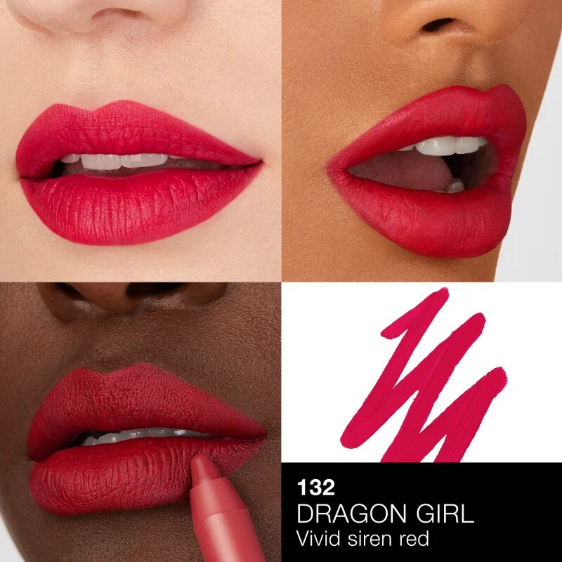 Nars POWERMATTE HIGH-INTENSITY LIP PENCIL дълготраен молив за устни с матиращ ефект цвят DRAGON GIRL 26 гр.