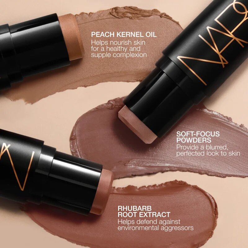 Nars The Multiple Bronzing & Sculpting Stick бронзър-крем в стик цвят TAORMINA 8 гр.