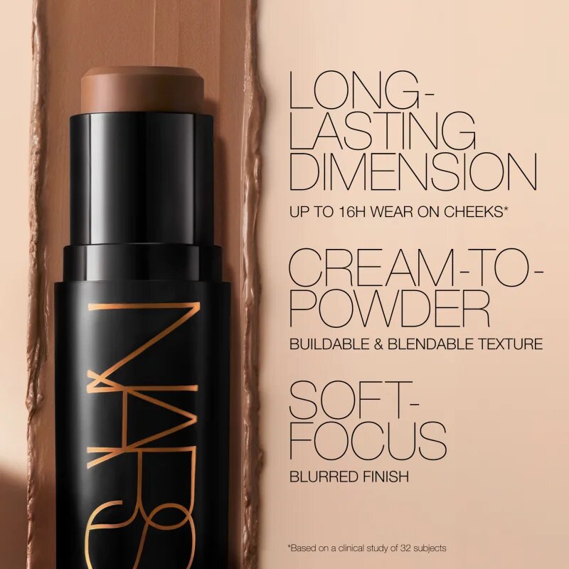 Nars The Multiple Bronzing & Sculpting Stick бронзър-крем в стик цвят TAORMINA 8 гр.
