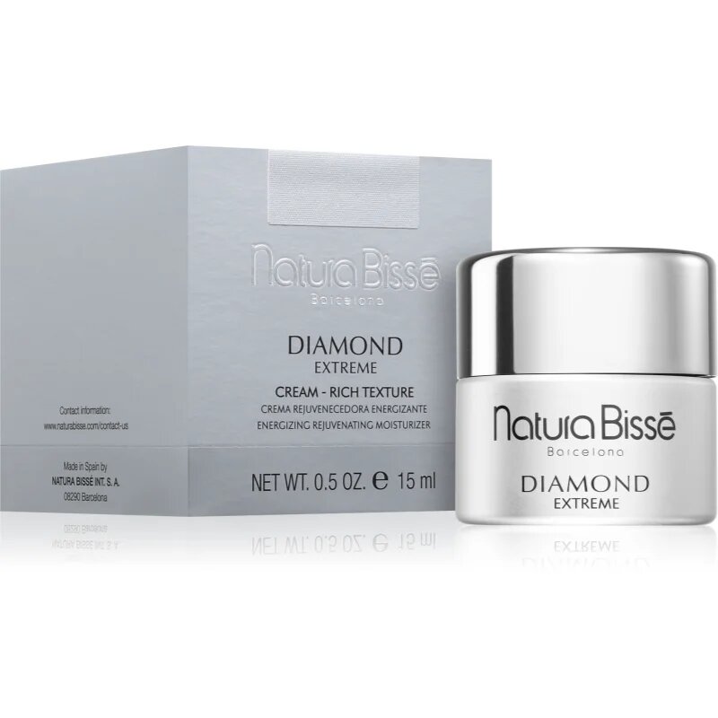 Natura Bissé Diamond Extreme Cream - Rich Texture обогатен крем за укрепване на кожната бариера 15 мл.