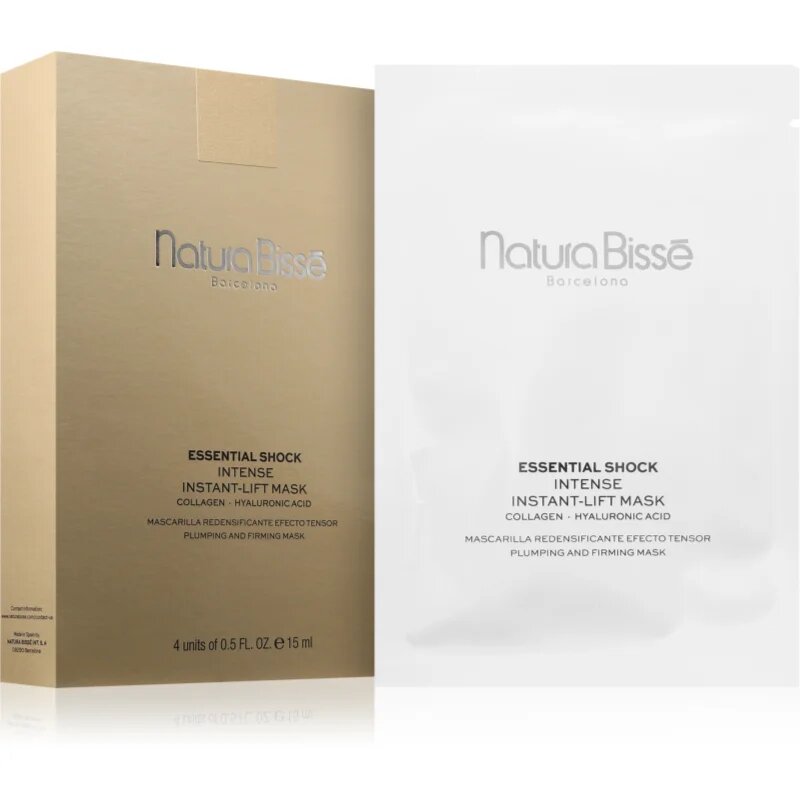 Natura Bissé Essential Shock Intense Instant Lift Mask маска с лифтинг и стягащ ефект против стареене на кожата 1 бр.