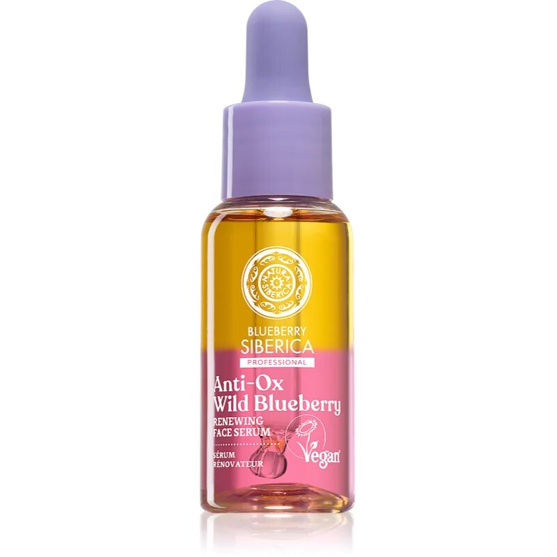 Natura Siberica Anti-Ox Wild Blueberry възстановяващ серум за лице 30 мл.