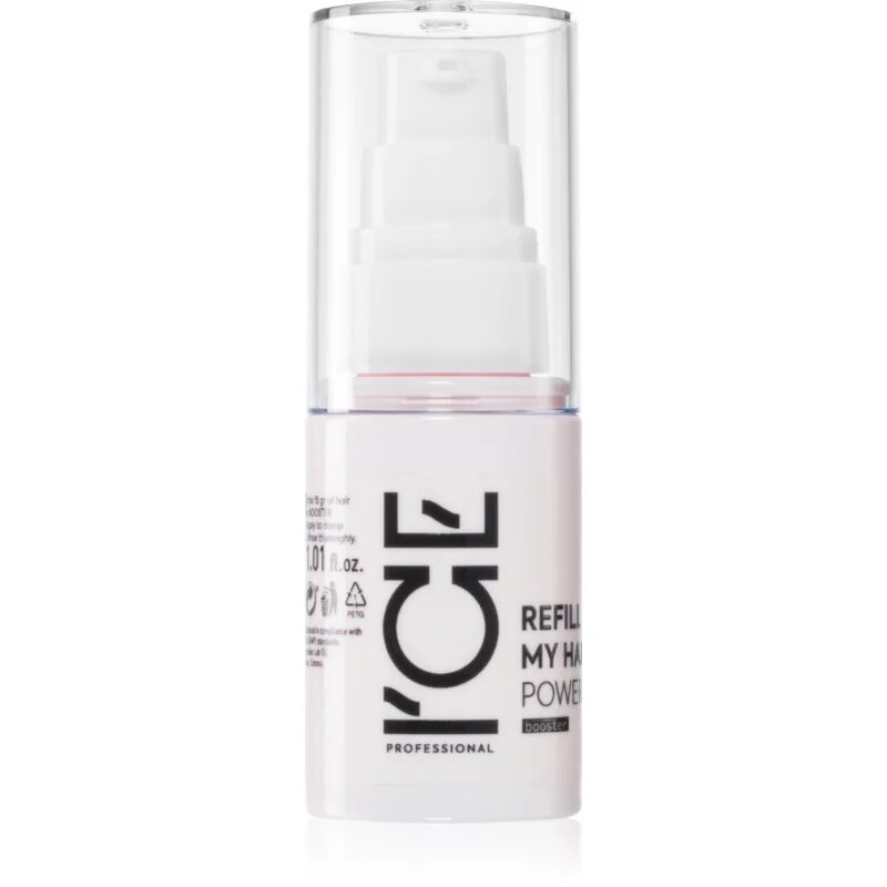 Natura Siberica ICE Professional Refill My Hair интензивна концентрирана грижа за увредена коса Power Booster 30 мл.