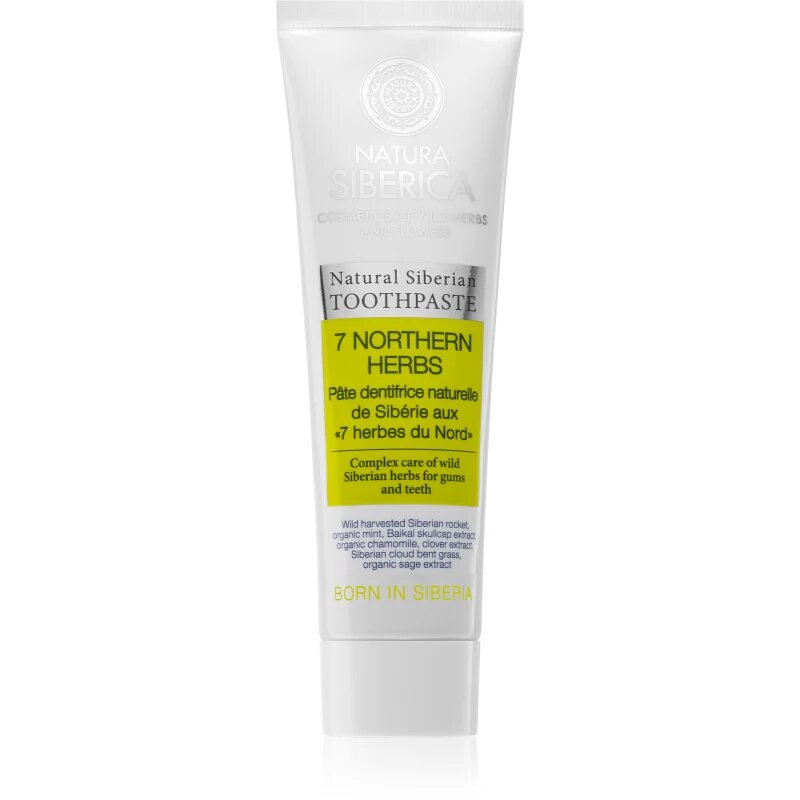 Natura Siberica Natural Siberian 7 Northern Herbs паста за зъби срещу кървене на венците 100 гр.