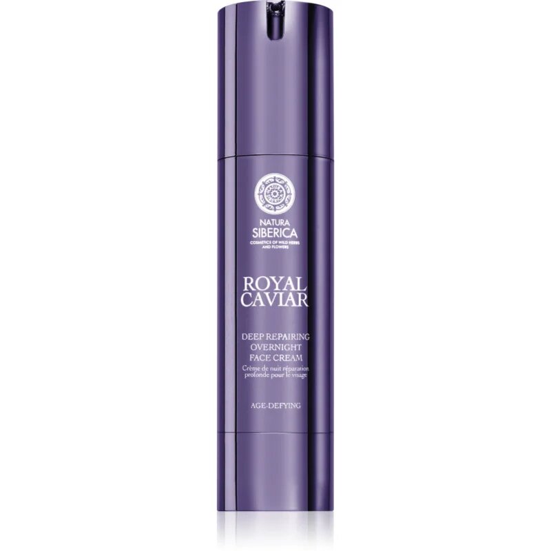 Natura Siberica Royal Caviar регенериращ нощен крем с хайвер 50 мл.