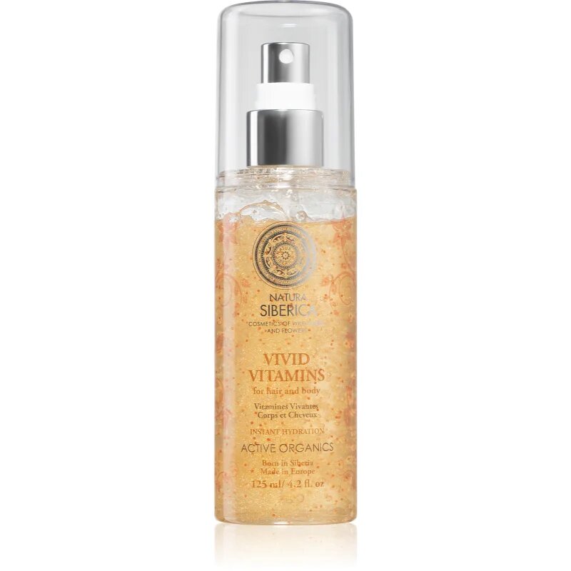 Natura Siberica Wild Herbs and Flowers живи витамини за тяло и коса 125 мл.