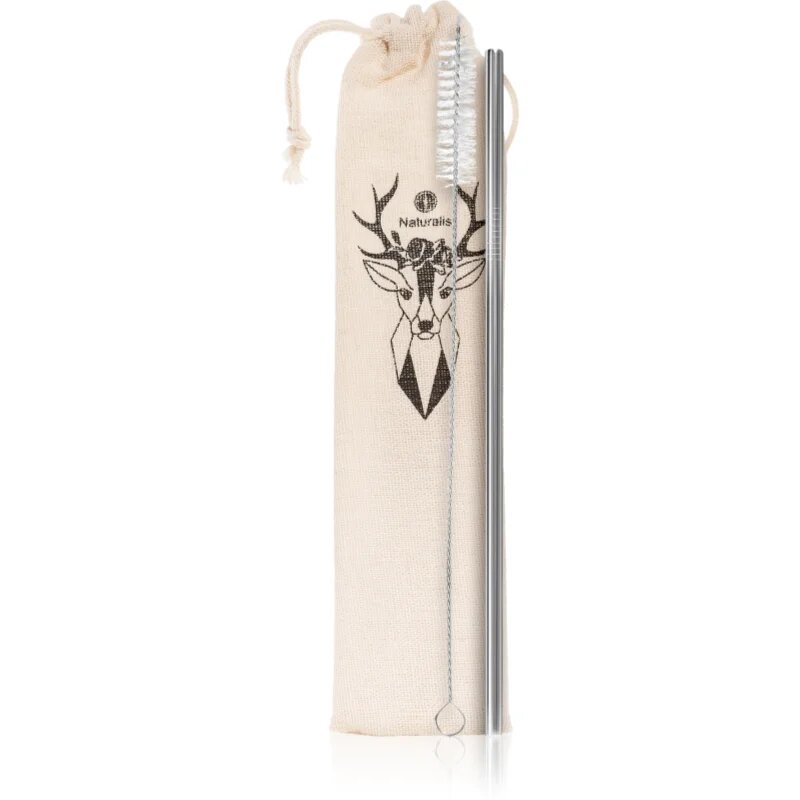Naturalis Stainless Steel Straw set комплект за ежедневна употреба