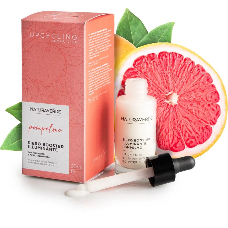 Naturaverde Upcycling Grapefruit хидратиращ серум за лице 30 мл.