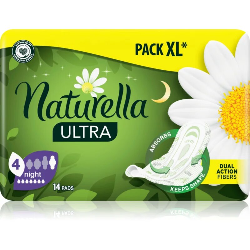 Naturella Ultra Night санитарни кърпи 14 бр.