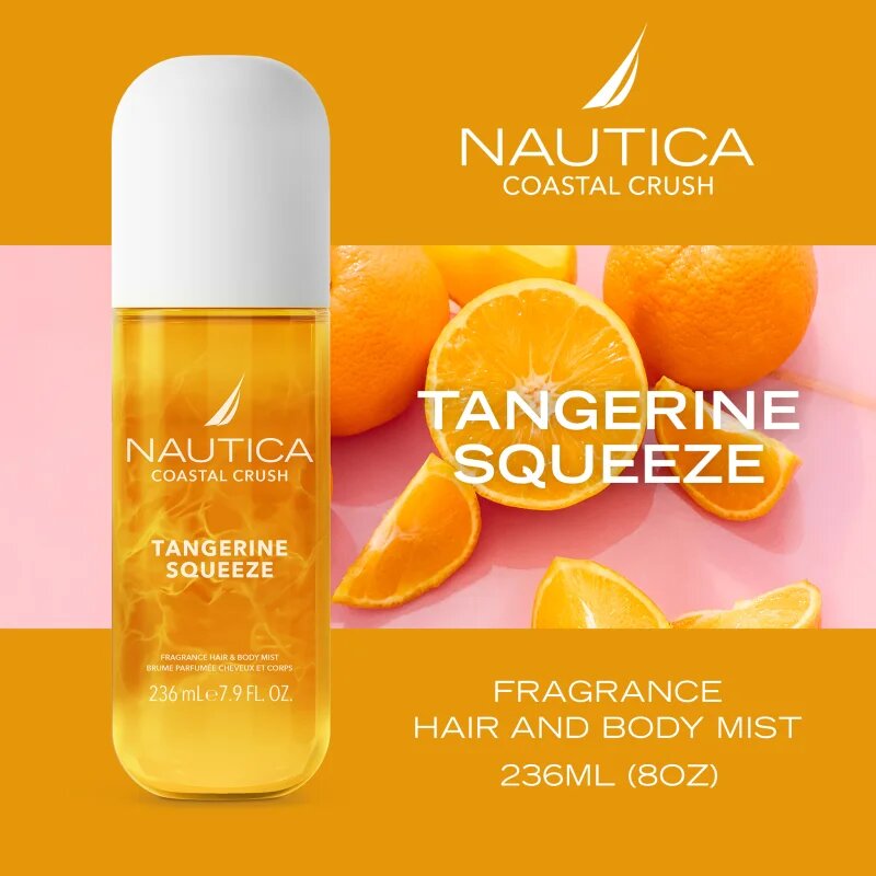 Nautica Coastal Crush Tangerine Squeeze спрей за тяло за жени 236 мл.