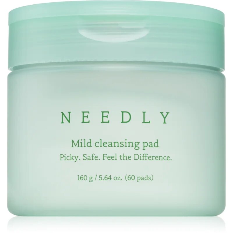 NEEDLY Mild Cleansing Pad възглавнички за сваляне на грим за перфектно почистена кожа 60 бр.