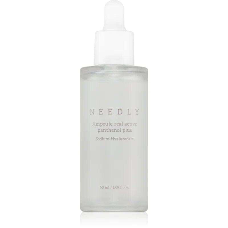 NEEDLY Real Active Panthenol Ampoule регенериращ и озаряващ серум за всички видове кожа включително и чувствителна 50 мл.